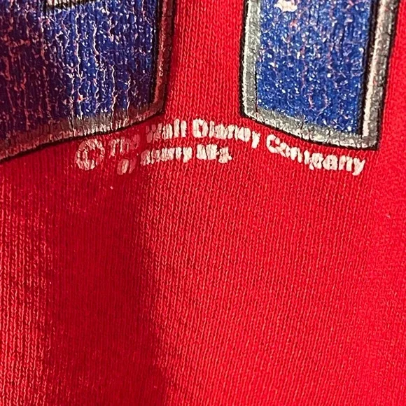 Vintage Mickey Mouse Walt Disney Genuine 100% California‎ Sweater XL USA - Picture 4 of 9